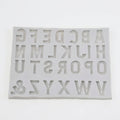 Alphabet Silicone Mold – Letter Chocolate, Fondant & Cake Decoration Mold