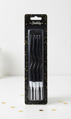 Elegant Curve Spiral Candles Set – Decorative Birthday & Cake Candles (Multi Colors Available)