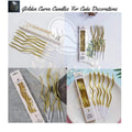 Golden Curve Candles