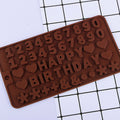 Happy Birthday & Numbers Chocolate Mold