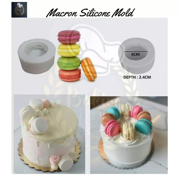 Macron Silicone Mold