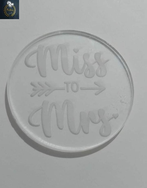 Miss To Mrs Embosser