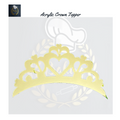 Crown Acrylic Topper