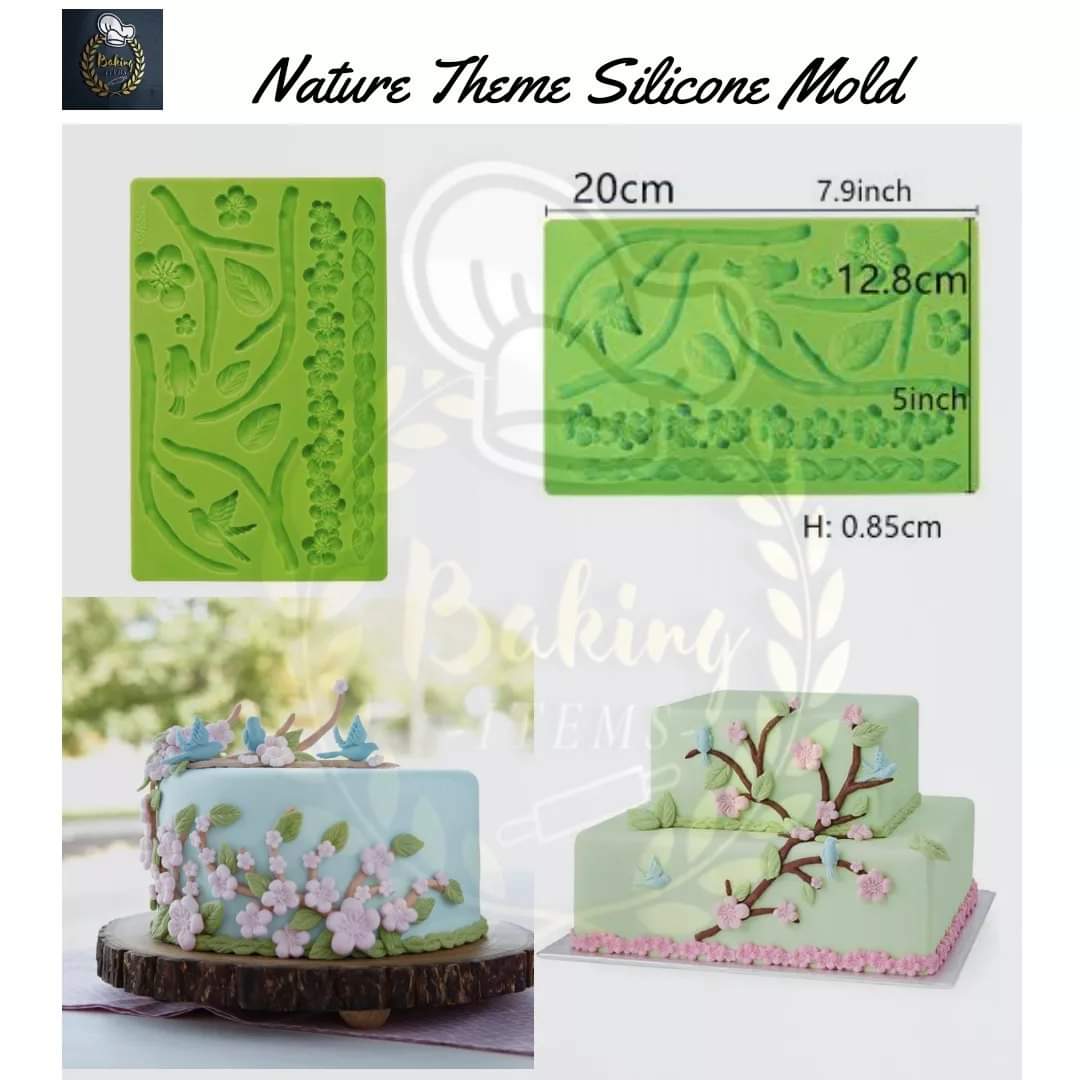 Nature Theme Silicone Mold