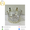 Silver Pearl Crown – Royal Elegance for Every Cake