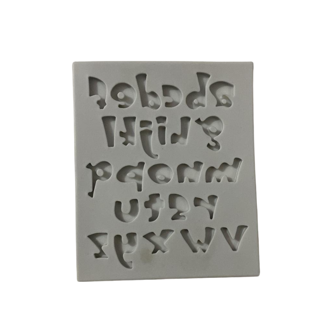 Alphabet Silicone Mold A–Z – Food-Grade Letter Mold for Cake, Chocolate & Crafts