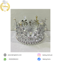 Silver Pearl Crown – Graceful Cake Topper