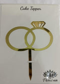 Double Ring Acrylic Topper