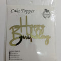 Happy Birthday Acrylic Topper
