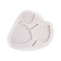 Tropical 3-Cavity Palm Leaf Silicone Baking Mold