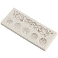 Flower Variety Silicone Mold | Fondant & Chocolate Flower Cake Decorating Mold