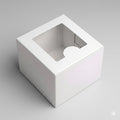 10x10x8 Inch White Cake Box