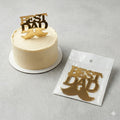 Best Dad Cake Tags – Pack of 5 Pcs