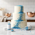 Medium Blue Pearls Sprinkles 25g Bottle