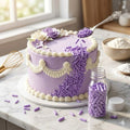 Purple Rods Sprinkles 25g Bottle