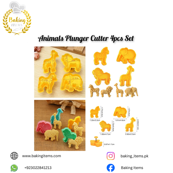 Animal Plunger Set (4 Pcs)