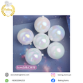 White Transparent Faux Balls