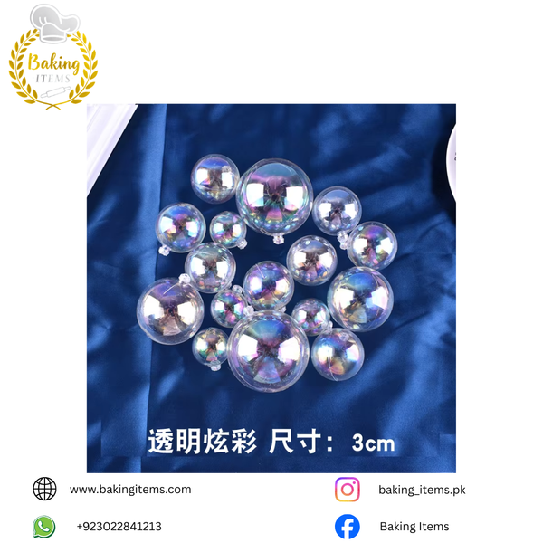 Crystal Transparent Faux Balls