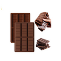 6 Cavity Chocolate Bar Silicone Mold – Chocolate & Dessert Making Mold