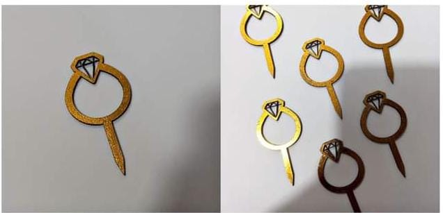 Wooden Rings (Pack Of 10 Pcs)