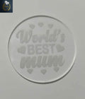 World's Best Mum Embosser