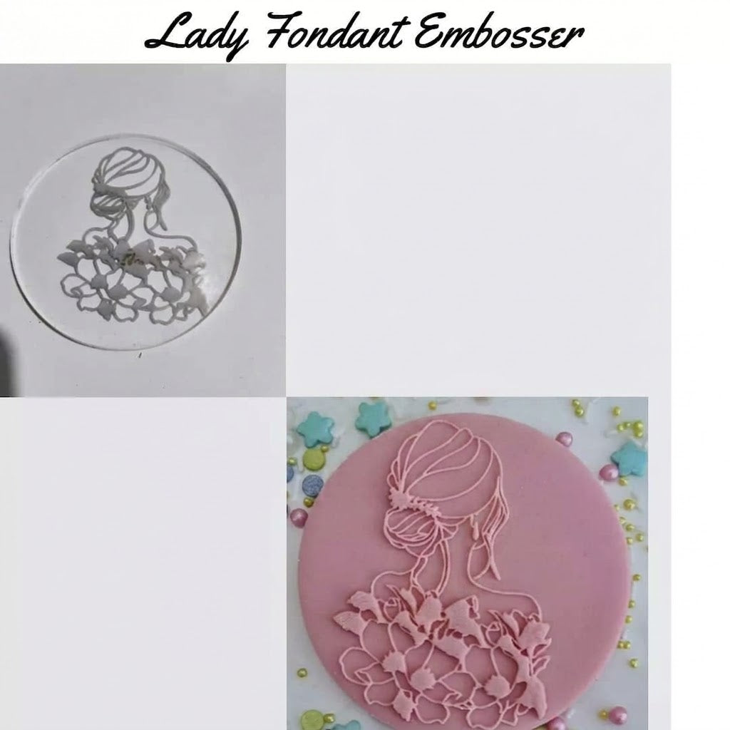 Lady Fondant Embosser – Fondant & Cake Decorating Tool