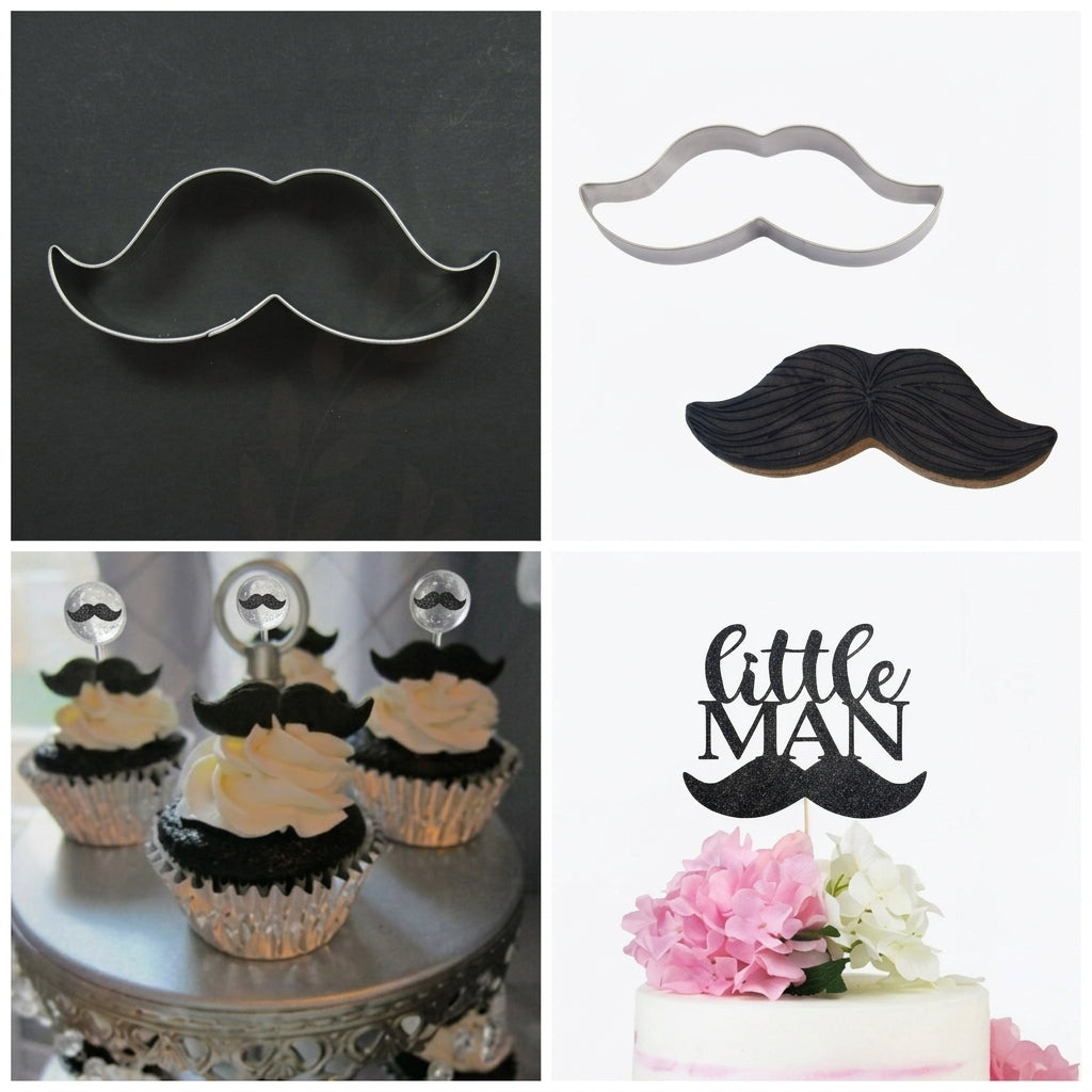 Mustache Cutter – Fondant & Cookie Decorating Tool