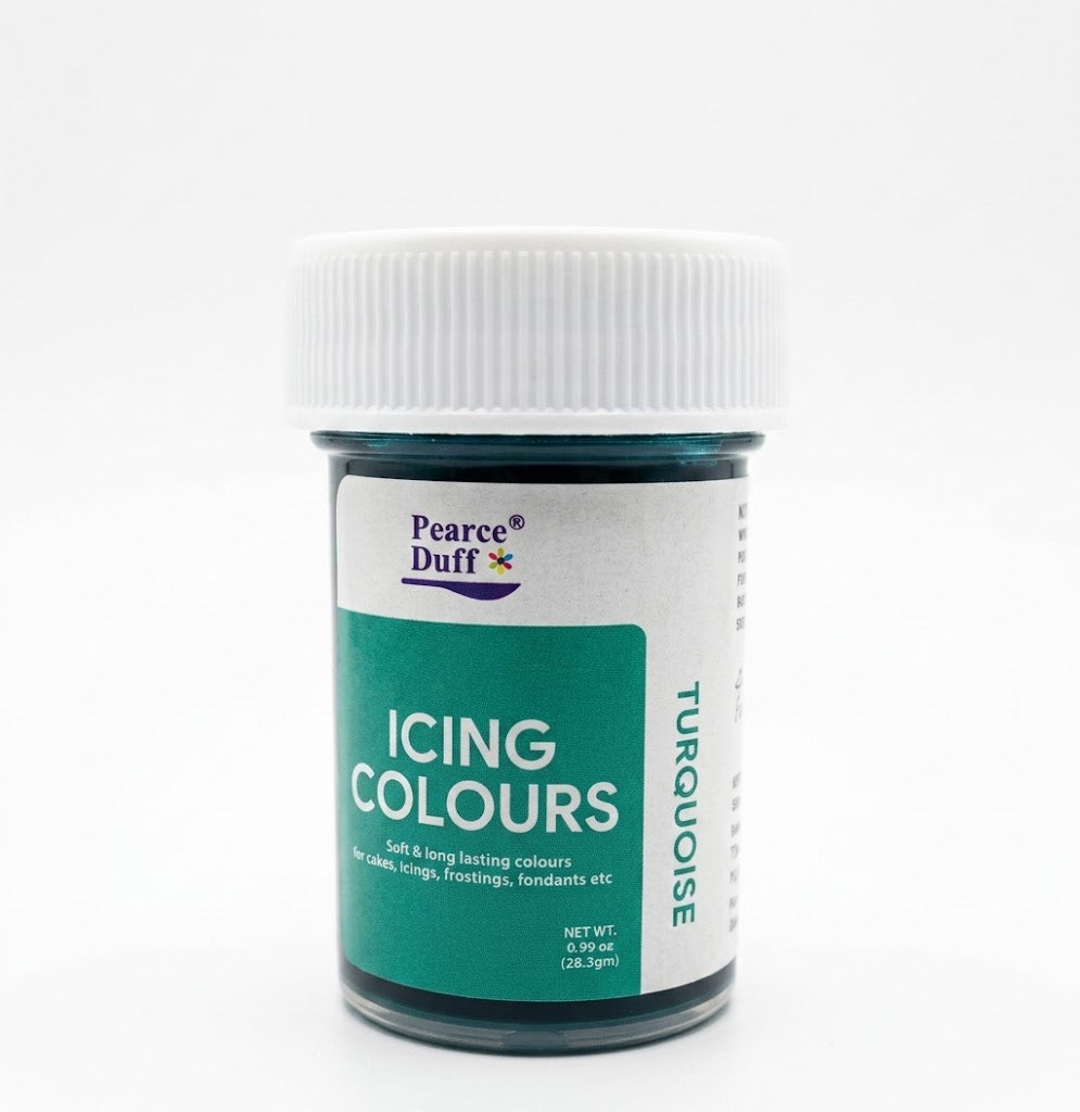 Pearce Duff Turquoise – Vibrant Food Colour for Baking & Cake Decorating