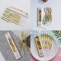 Golden Curve Candles – Decorative Birthday & Party Cake Candles