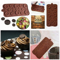 Button Chocolate Mold – Button-Shaped Chocolate Making Mould
