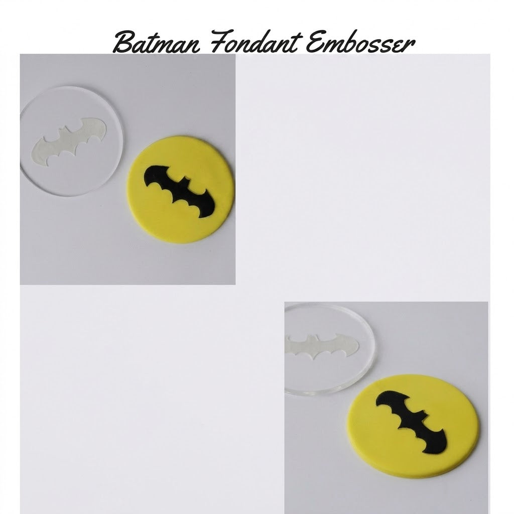 Batman Embosser – Fondant & Cake Decorating Tool
