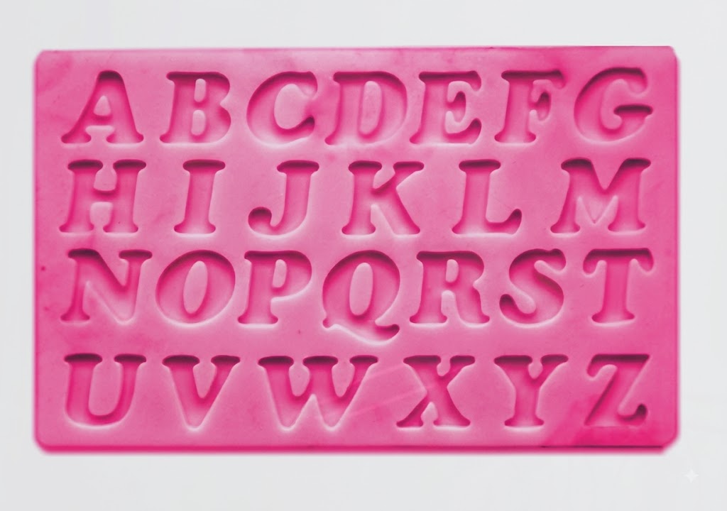 Alphabet Silicone Mold – Premium Letter-Shaped Chocolate & Cake Decoration Mold