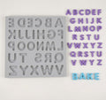 Alphabet Silicone Mold – Premium Letter-Shaped Chocolate & Cake Decoration Mold