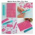 Alphabet Number Letter Press Stamp – Fondant & Cake Decorating Tool