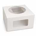 10x10x6 Window Cake Box – Premium Cake Packaging Box for Safe Storage & Delivery