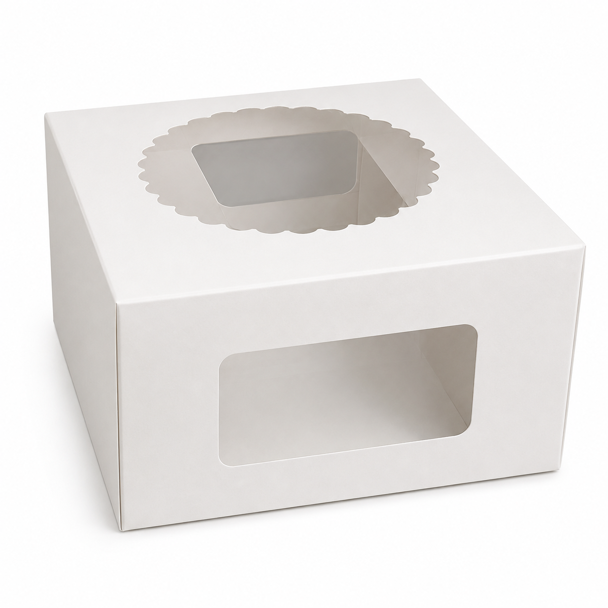 10x10x6 Window Cake Box – Premium Cake Packaging Box for Safe Storage & Delivery