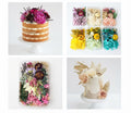 Dried Flowers Box – Preserved Decorative Flowers for Cake Decoration, Floral Arrangements & DIY Crafts