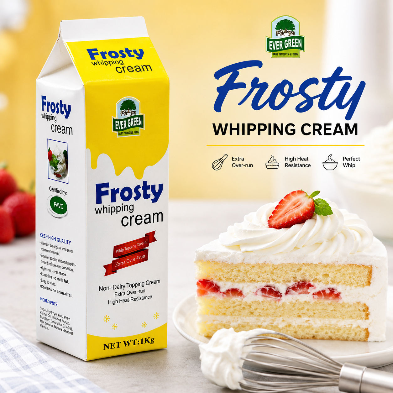 Frosty Whipping Cream (Only For Karachi)