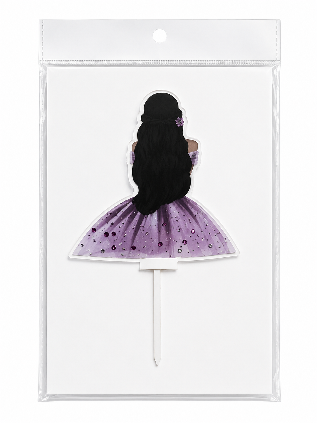 Cake Doll Topper for Cake Decorating (D-4) – Princess Doll Birthday Cake Decoration