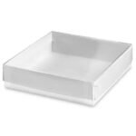 12x12x4 Transparent Lid Box