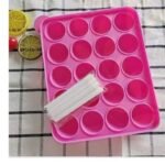 20 Cavity Lolipop Silicone Mold