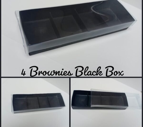4 Brownies Black Box