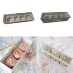 4 Cupcakes Long Box