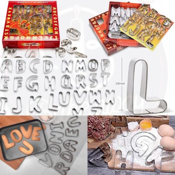 4 Inch Big Alphabet Cutter Steel