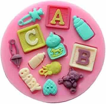 Baby Theme Silicone Mold Design 3