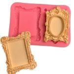 2 Cavity Frame Silicone Mold
