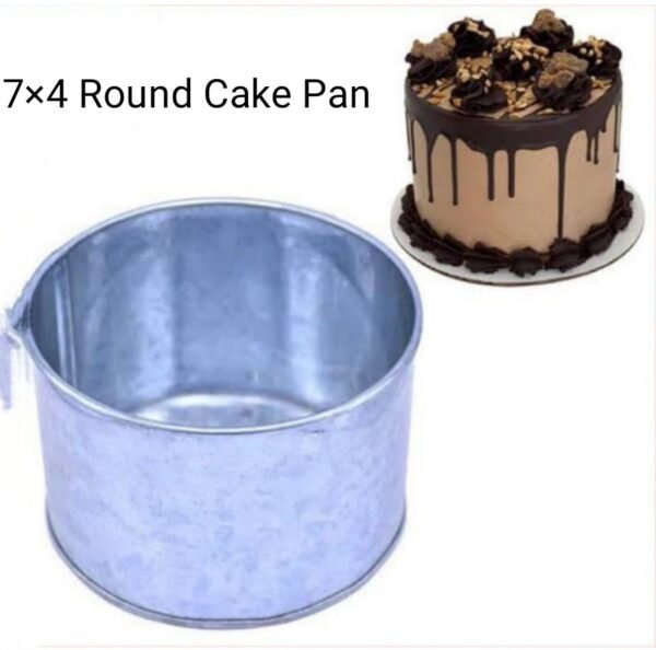 7x4 Round Cake Pan