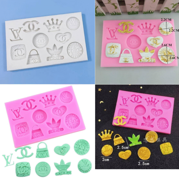 Brands Logo Silicone Mold