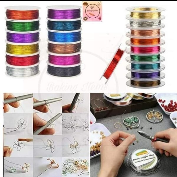 Colorful Wire Pack Of 10 Pcs