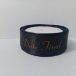 Date Fixed Black Ribbon